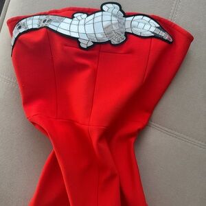 Elegant Red Jumpsuit